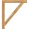 Ekena Millwork Traditional Block Rough Sawn Bracket, Western Red Cedar, 4"W x 38"D x 44"H BKT04X38X44TRA05RWR - alternate 4